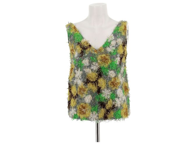 MARNI Tops T.IT 38 Algodón Gris