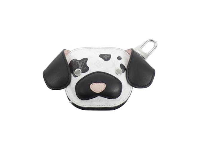 Charm de bolsa Louis Vuitton LV Dog M02273 Branco Lona  ref.2011662
