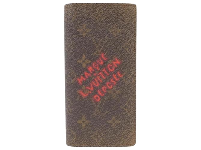 Louis Vuitton Brazza Brown Cloth  ref.2011725