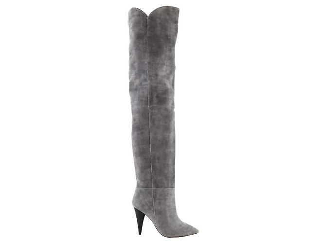 Iro Botas de camurça cinza