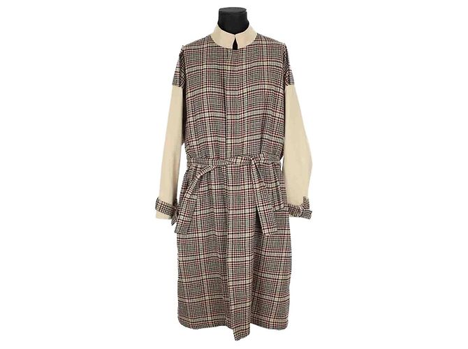 Valentine Gauthier Trenchcoat aus Baumwolle Beige