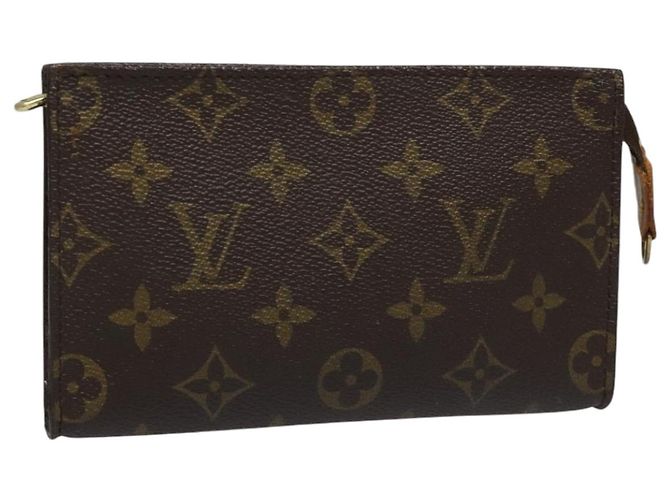 LOUIS VUITTON Monogram Bucket PM Accessory Pouch LV Auth 111892