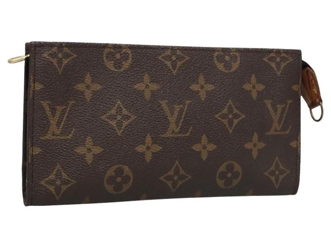 LOUIS VUITTON Monogram Bucket GM Accessory Pouch LV Auth 110051