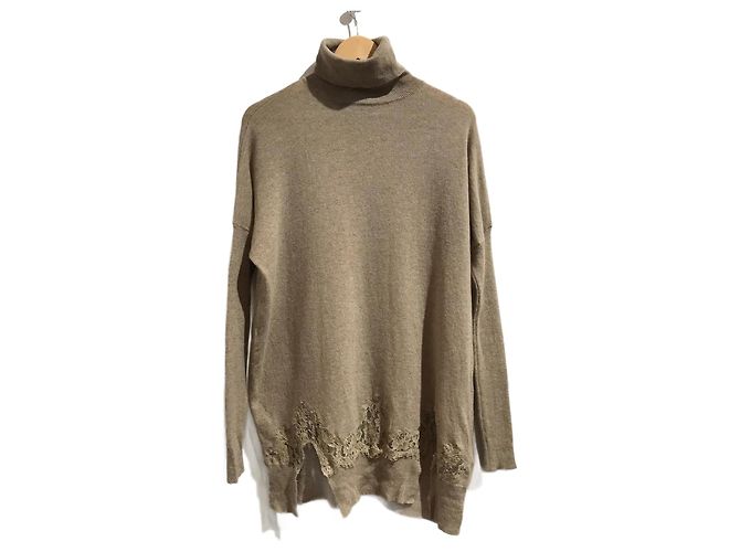 ERMANNO SCERVINO Strick T.International S Baumwolle Beige