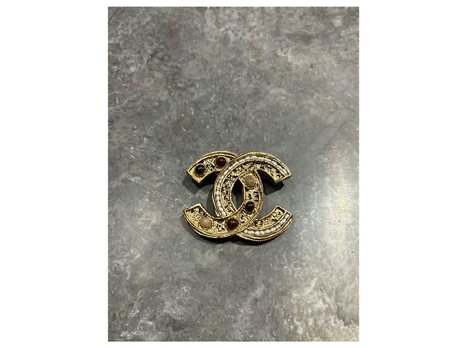 CHANEL Spille e fermagli T. Metallo D'oro