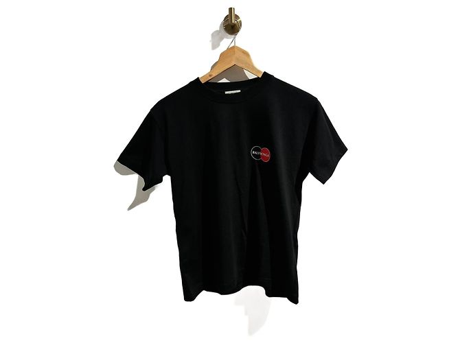 BALENCIAGA Tops T.International M Algodón Negro