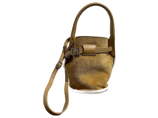 Céline Bolsas CELINE T. Camurça Bege
