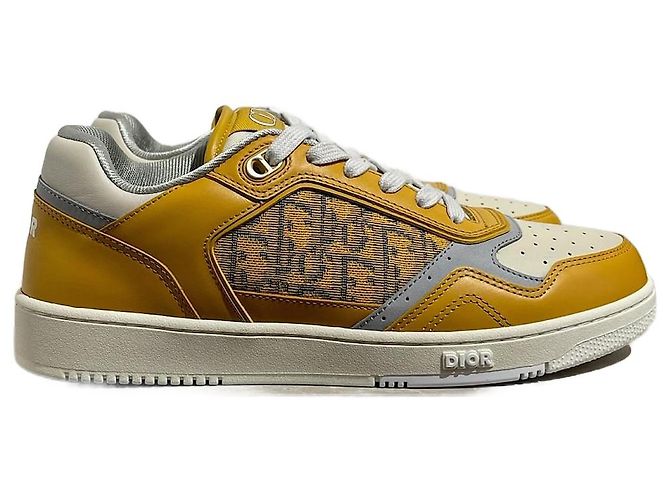 Baskets DIOR T.EU 41 Cuir Jaune