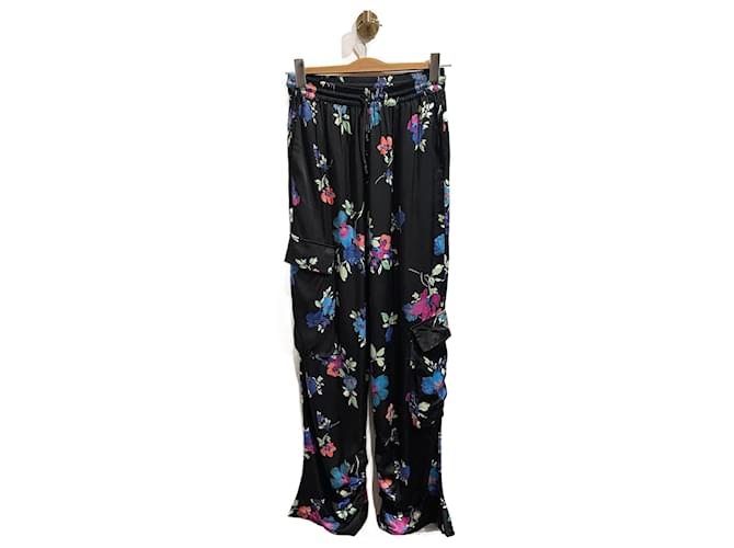 Autre Marque ROTATE Trousers T.FR 36 Viscose Black  ref.2013775