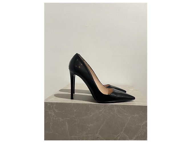 PRADA Heels T.EU 41 Leather Black