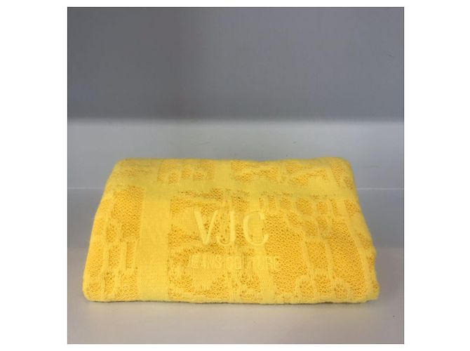 Cachecóis VERSACE T. Algodão Amarelo
