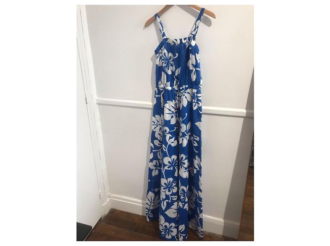 JC DE CASTELBAJAC Jumpsuits T.FR 40 Leinen Blau