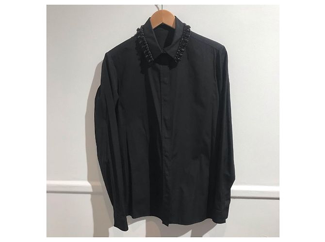 GIVENCHY Tops T.FR 40 Algodón Negro 