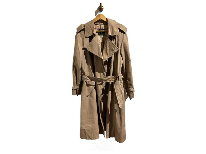 Abrigos BURBERRY T.Internacional M Algodón Beige