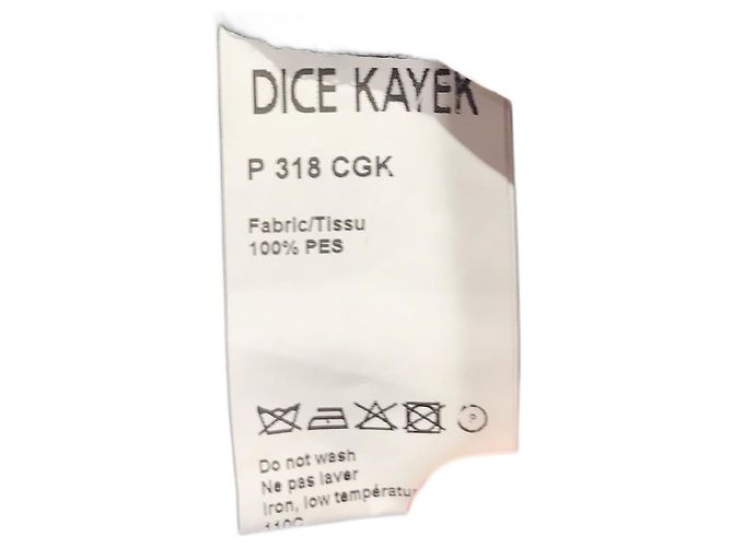 Dice Kayek Hose schwarz T.36