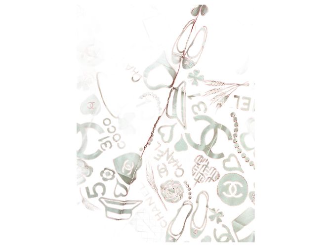 Sciarpe CHANEL T. Seta Rosa 