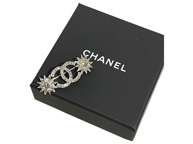 Spilla Chanel Etoiles Argento
