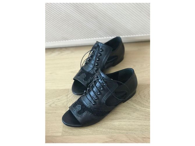 GIVENCHY Mules & Clogs T.EU 36 Leder Schwarz 