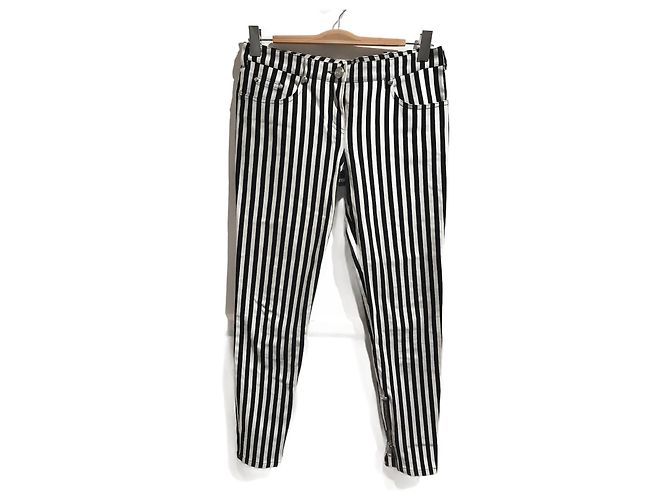 Jeans BALMAIN T.FR 40 Algodón Negro 