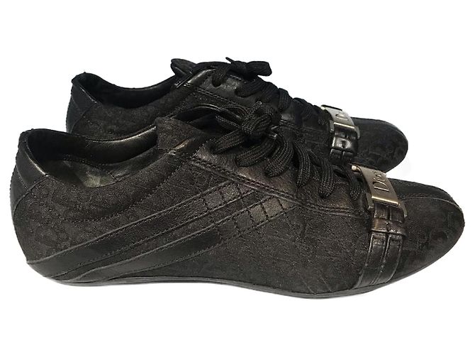 DIOR Trainers T.EU 36 Leather Noir