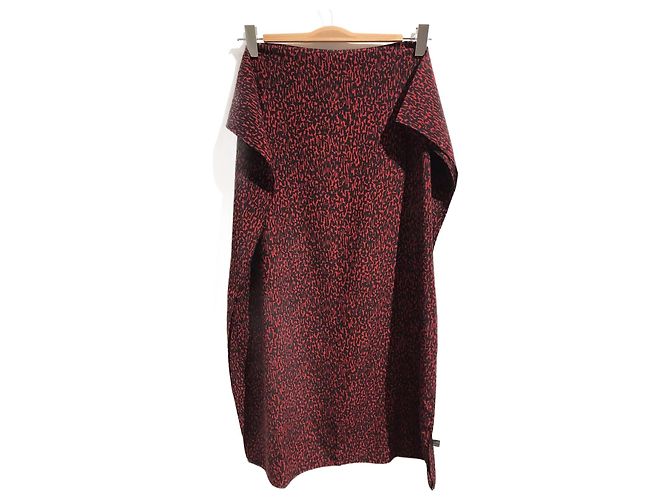 SAINT LAURENT Schals T. Seide Rot