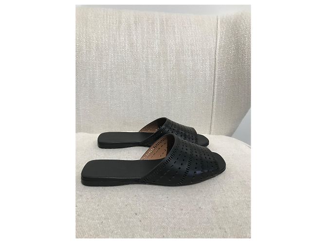 Alaïa Sandali ALAIA T.EU 35 Pelle Nero