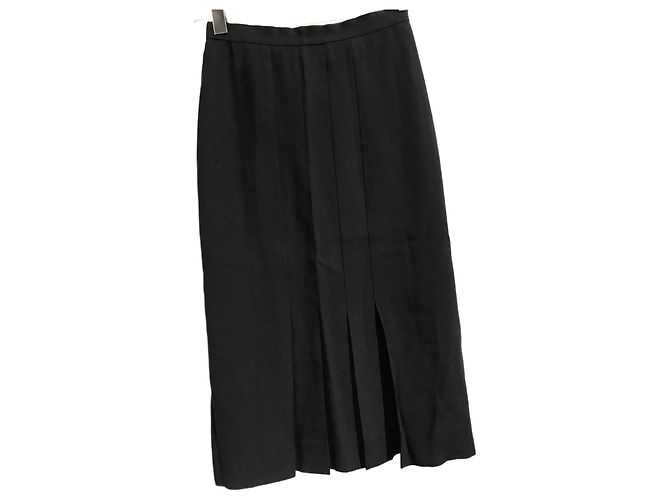 Gonne CHANEL T.International S Sintetico Nero