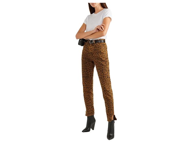 SAINT LAURENT Jeans T.US 29 Algodón Camello 