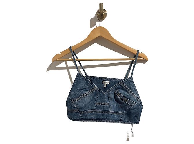 LOEWE Tops T.FR 36 Denim - Jeans Azul