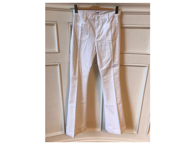 HUDSON Jeans T.FR 38 Algodón Blanco 