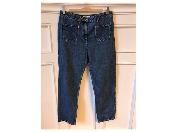 COURREGES Jeans T.FR 42 Algodón Azul 