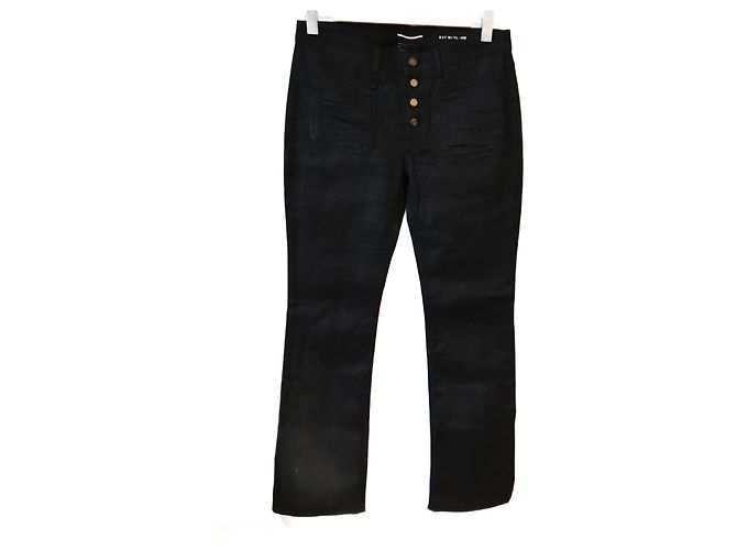 SAINT LAURENT Jeans T.FR 40 Algodón Negro 