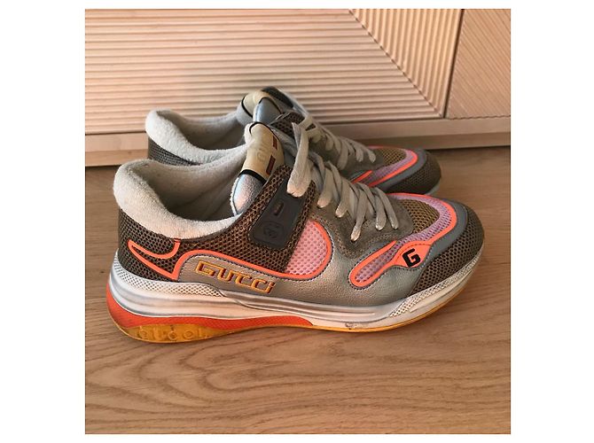 Tênis GUCCI T.EU 37 Couro Multicor
