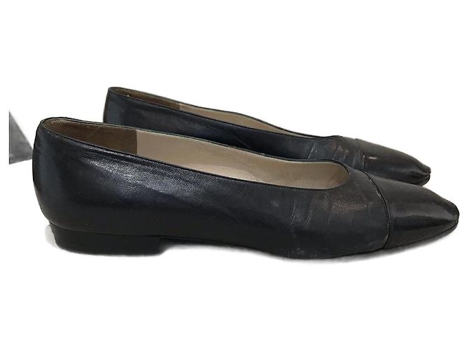 Timeless Ballerine CHANEL T.EU 37 Pelle Nero