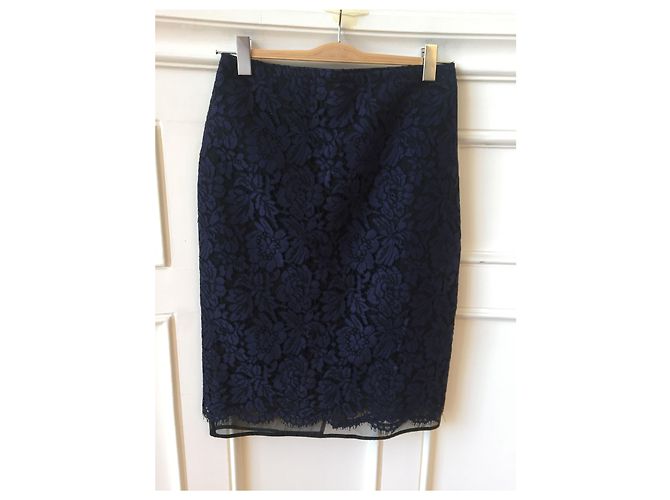 Gonne MSGM T.FR 38 Cotone Blu navy 