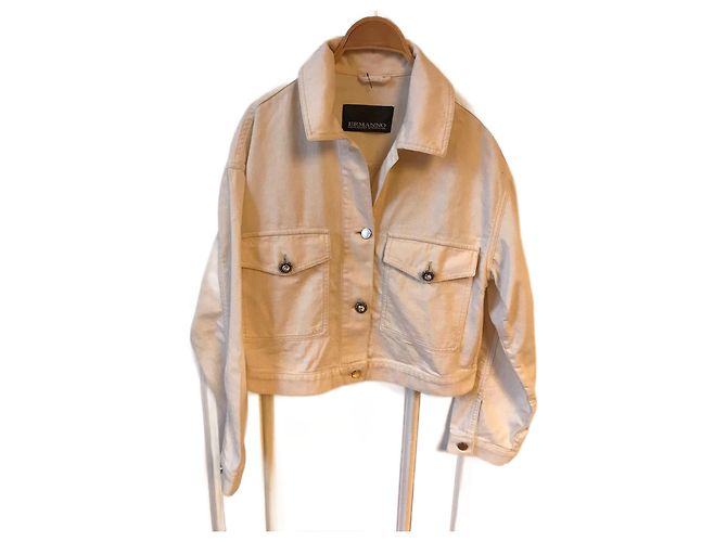 ERMANNO SCERVINO Jacken T.FR 36 Denim - Jeans Roh