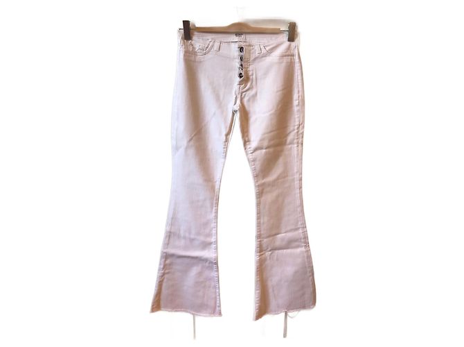 HUDSON Jeans T.FR 36 Algodón Blanco
