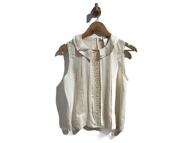 Chloé CHLOE Tops T.fr 36 Synthetisch Roh