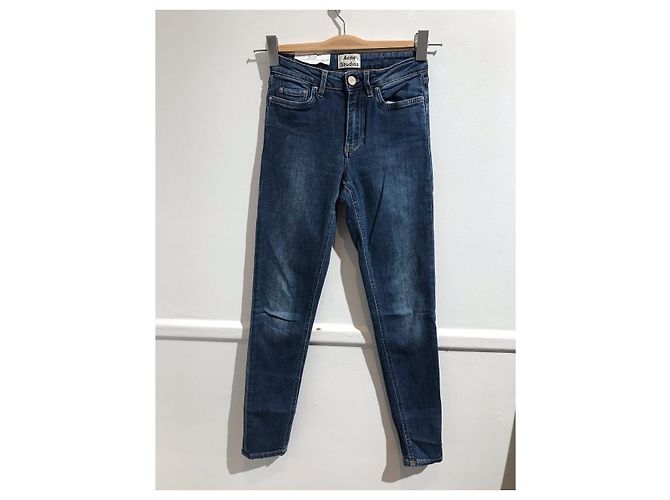 ACNE STUDIOS Jeans T.FR 34 Algodón Azul 