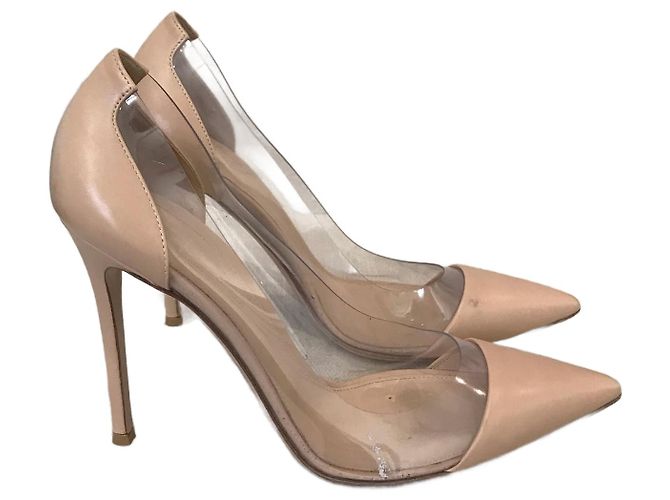 GIANVITO ROSSI Absätze T.EU 40 Leder Beige