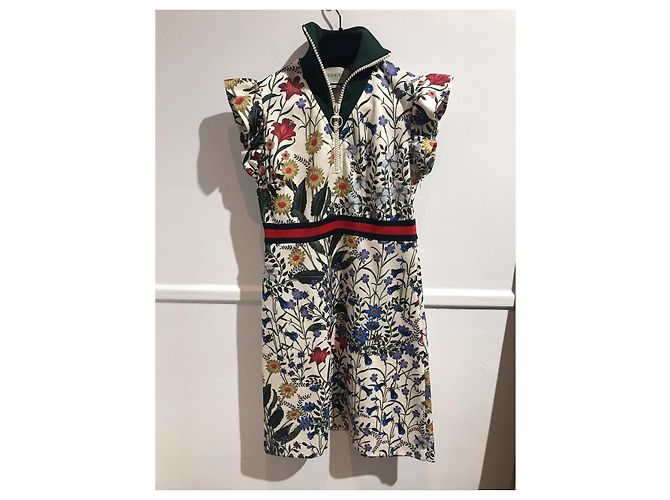 Vestidos GUCCI T.International L Algodón Multicolor