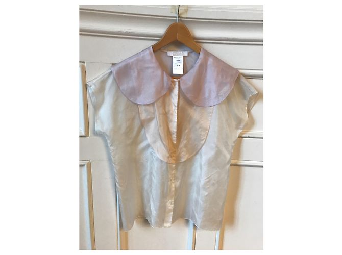 Chloé CHLOE Tops T.Internacional M Seda Blanco