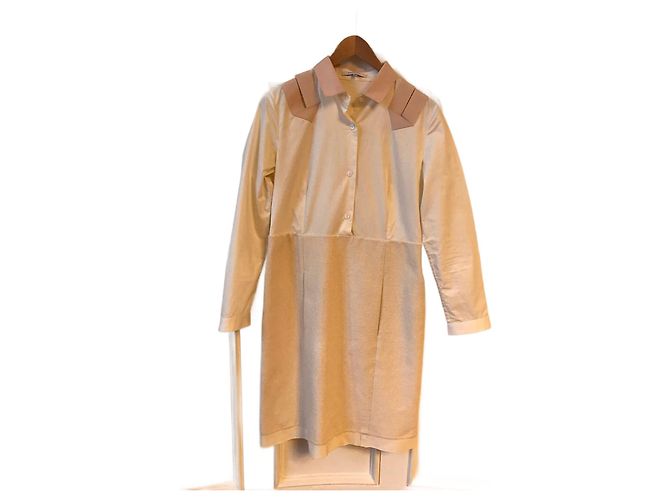 Vestidos CARVEN T.FR 38 Algodón Blanco