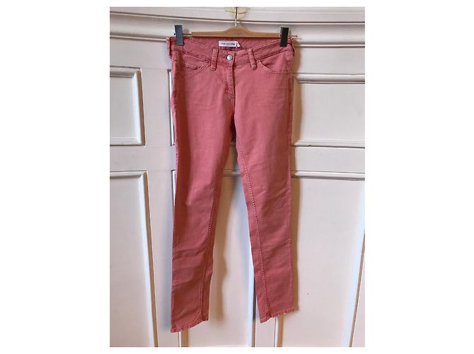ISABEL MARANT Jeans T.FR 38 Cotone Rosa 