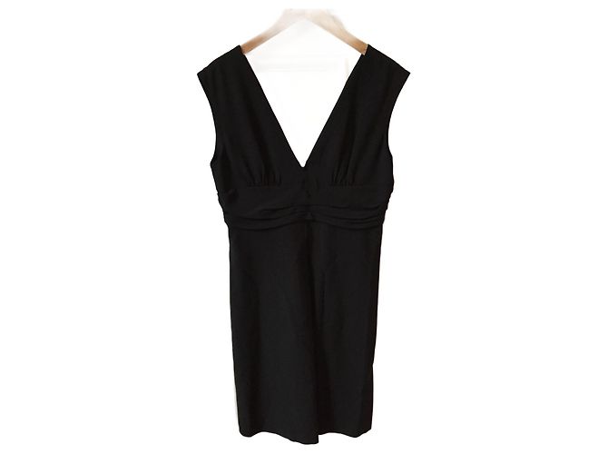 PAUL & JOE Kleid T.FR 42 Synthetisch Schwarz