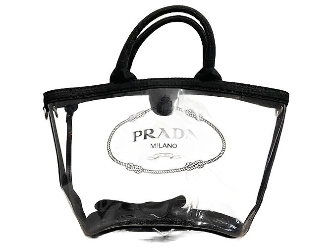 Borse PRADA T. Plastica Nero 