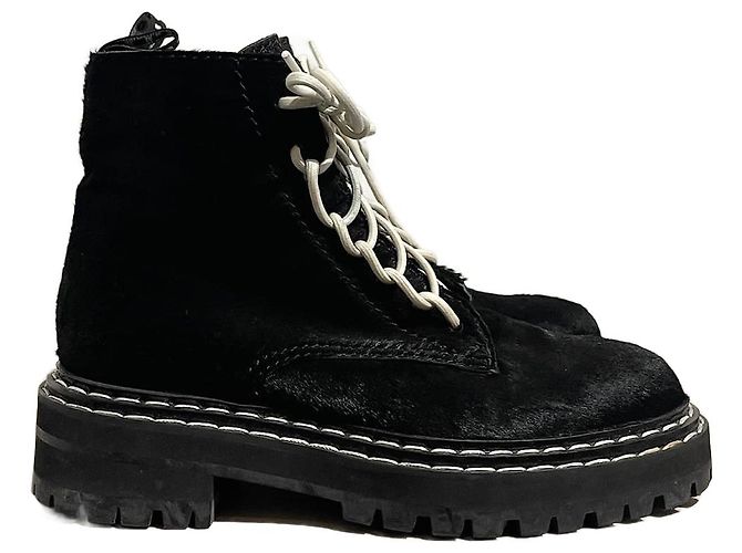 PROENZA SCHOULER Botas de tornozelo T.EU 37.5 Couro