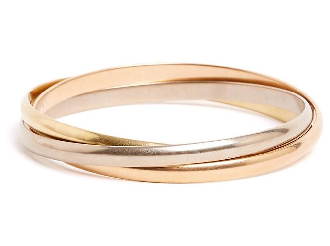 Bracciale Cartier Trinity Modello Classico 3 Oro D'oro