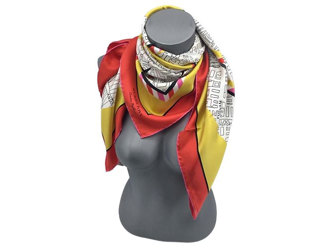 Sciarpa di seta Burberry 90cm x 90cm Multicolore