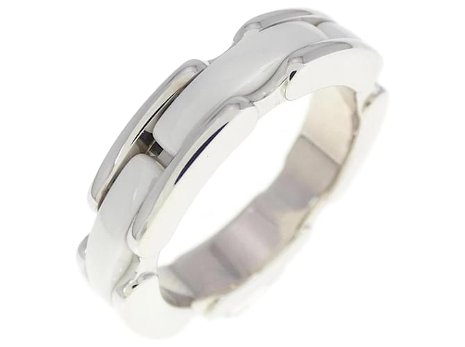 Chanel Ultra Collection Band Ring White gold Ceramic  ref.2015240